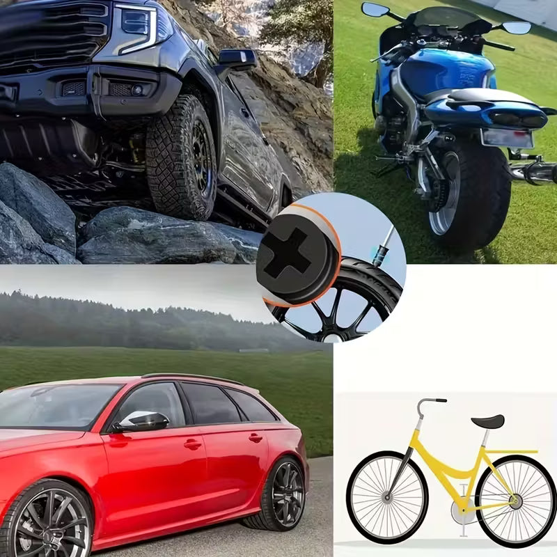 Quick tire repair kit