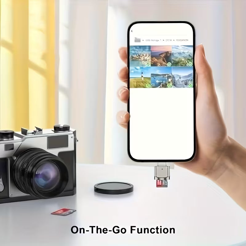 Mini USB C Micro Card Reader