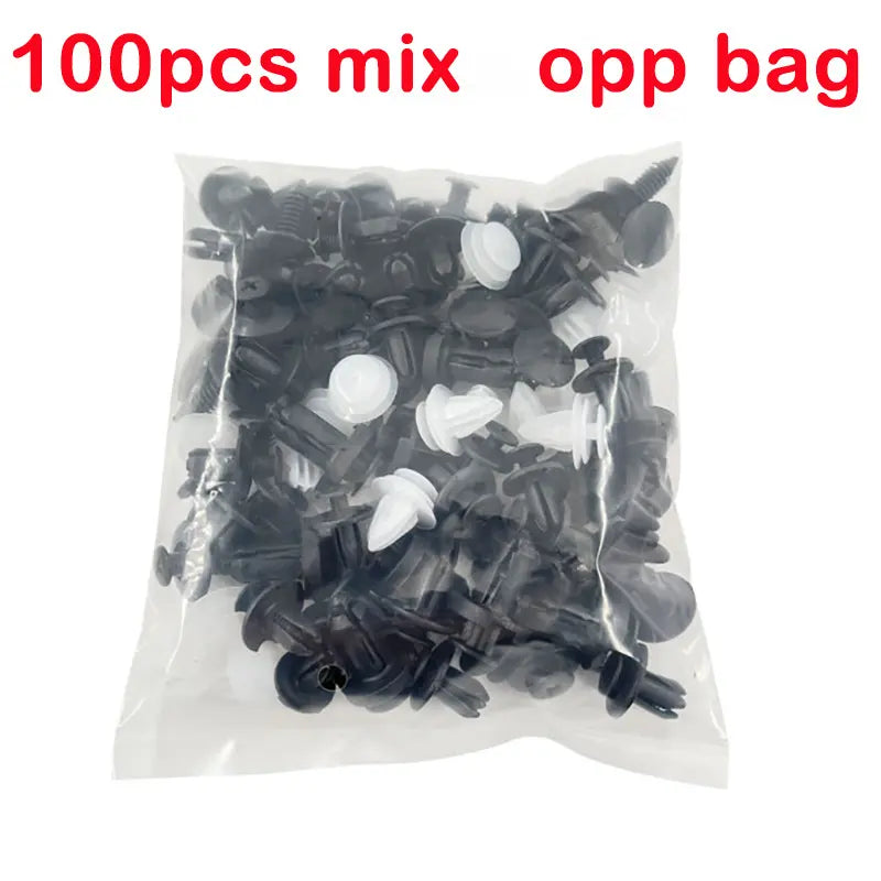 100pcs Universal Car Fastener Clips