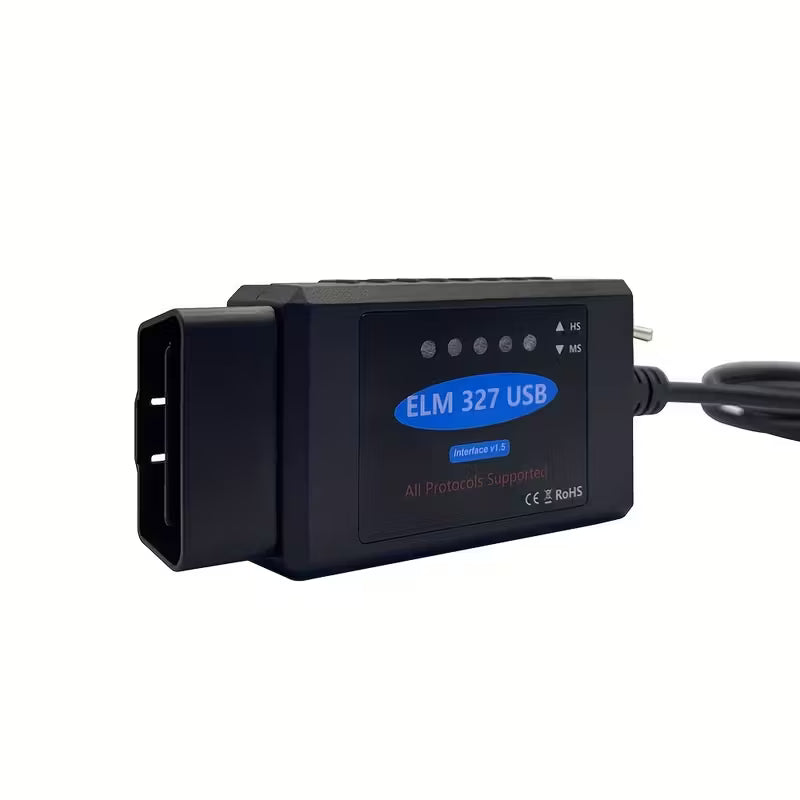 Modified ELM327 OBD2 USB Diagnostic Cable with Switch