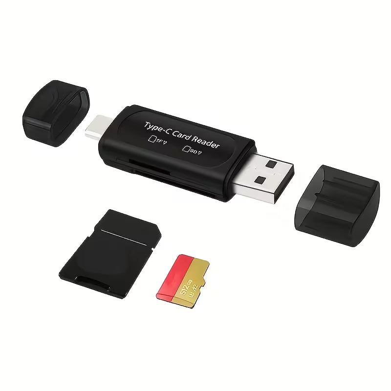 4in1 USB Card Reader | Type C/USB A