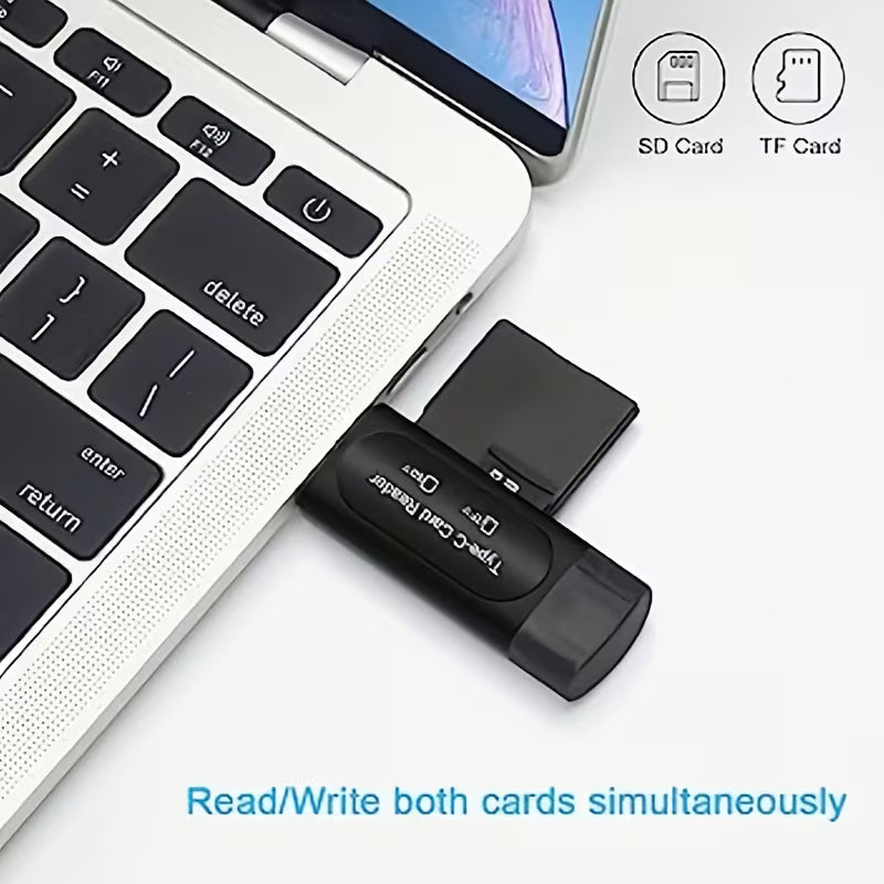 4in1 USB Card Reader | Type C/USB A