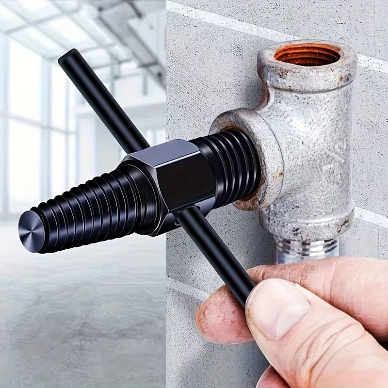 2pcs Dual-Purpose Pipe Screw Extractor Tool