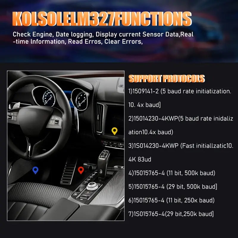 Wireless OBD2 Scanner