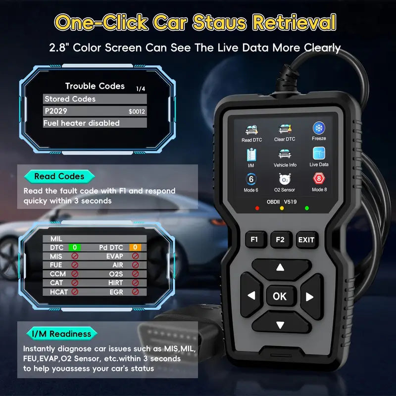 Advanced Car obd2 Scanner Diagnostic Tool