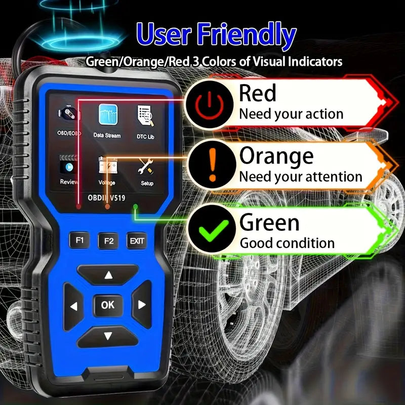 V519-Car OBD2 Scanner