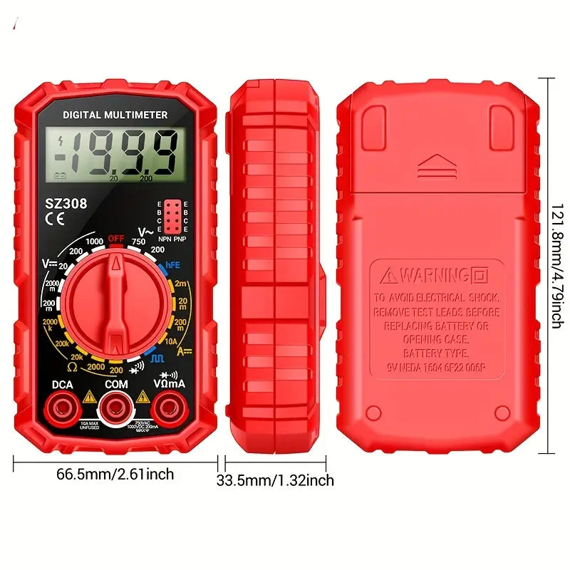 Mili high-precision digital display multimeter,