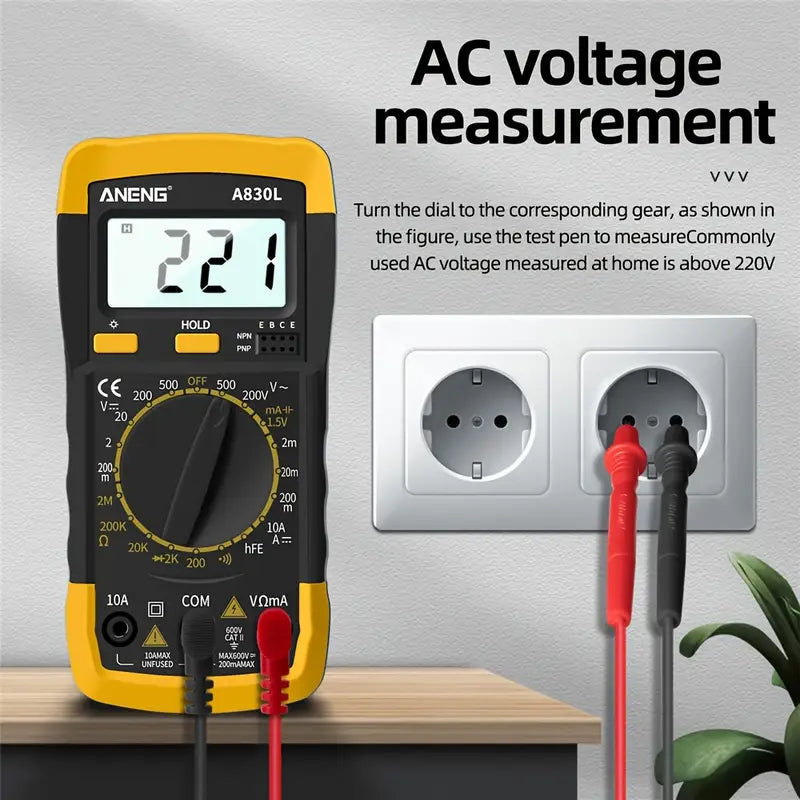 Aneng A830L Multifunction Multimeter