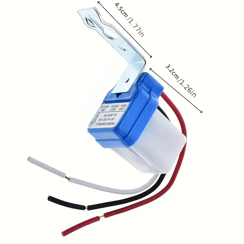 AS-10 Automatic  Control Switch - 220V/110V Dual Voltage, Day/Night On/Off