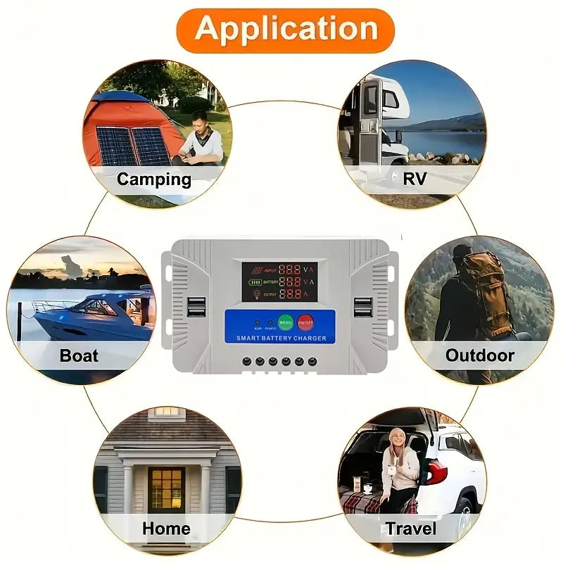 PWM Solar Charge Controller 100A