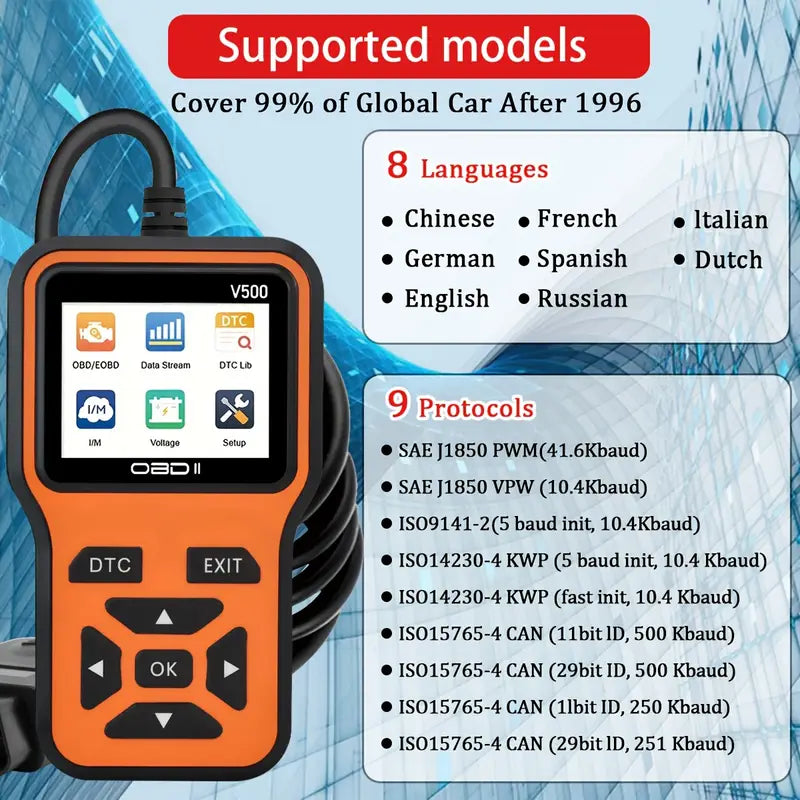 V500 Obd2 scanner diagnostic tool