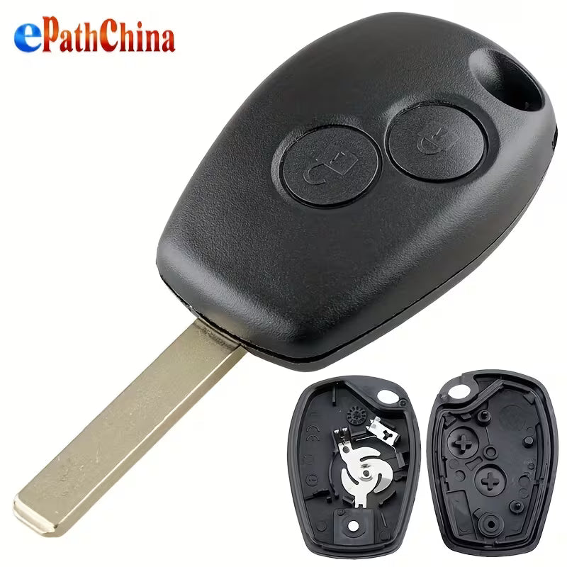 2-Button Remote Key Shell Case Fob Cover