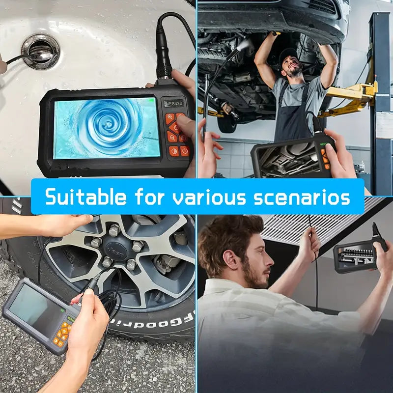 BINAZON 1080P HD Borescope Camera with Light