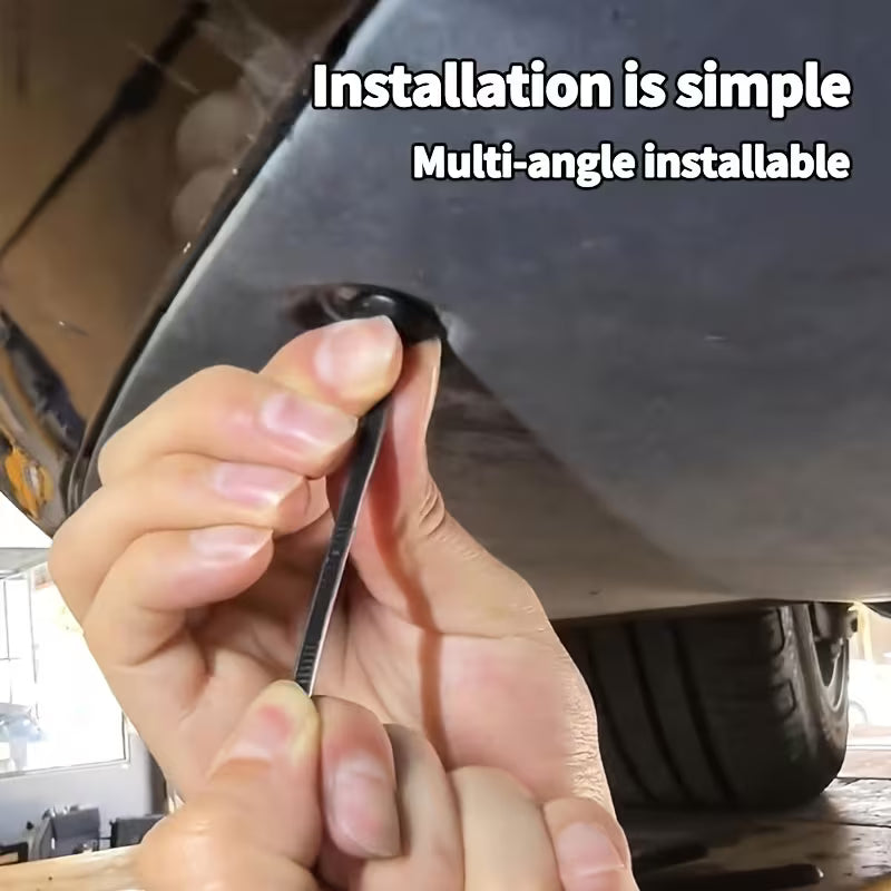 Heavy-Duty Nylon Cable Ties with Zipper Pull