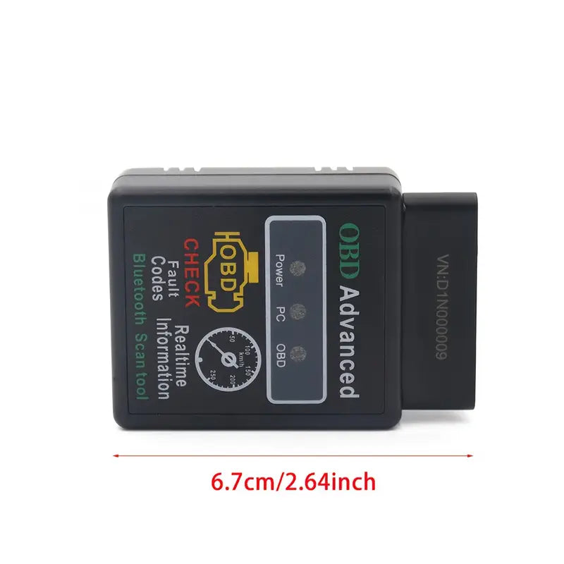 V02H4 1pc Wireless BT Diagnostic OBD2 Scanner