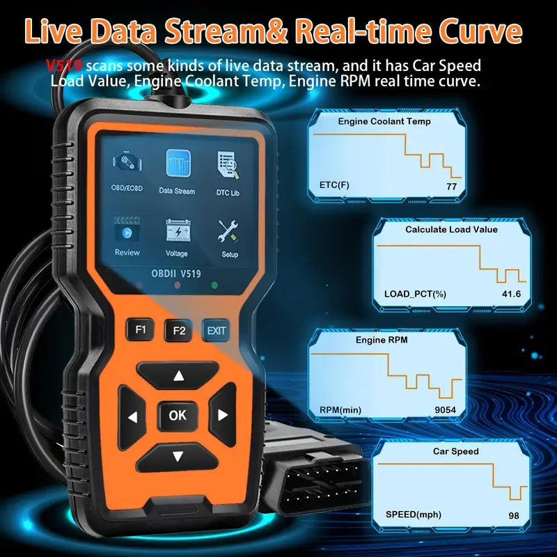 V519 Car OBD2 Scanner