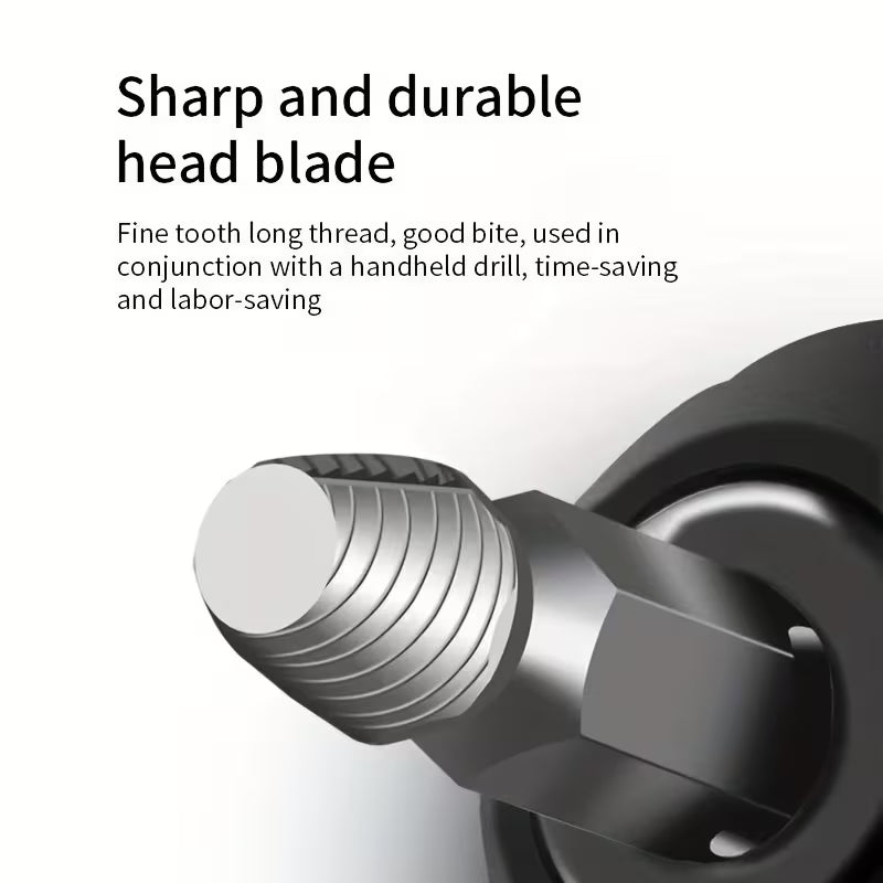 5pcs High-Speed Steel Damaged Screw Extractor Drill Bits