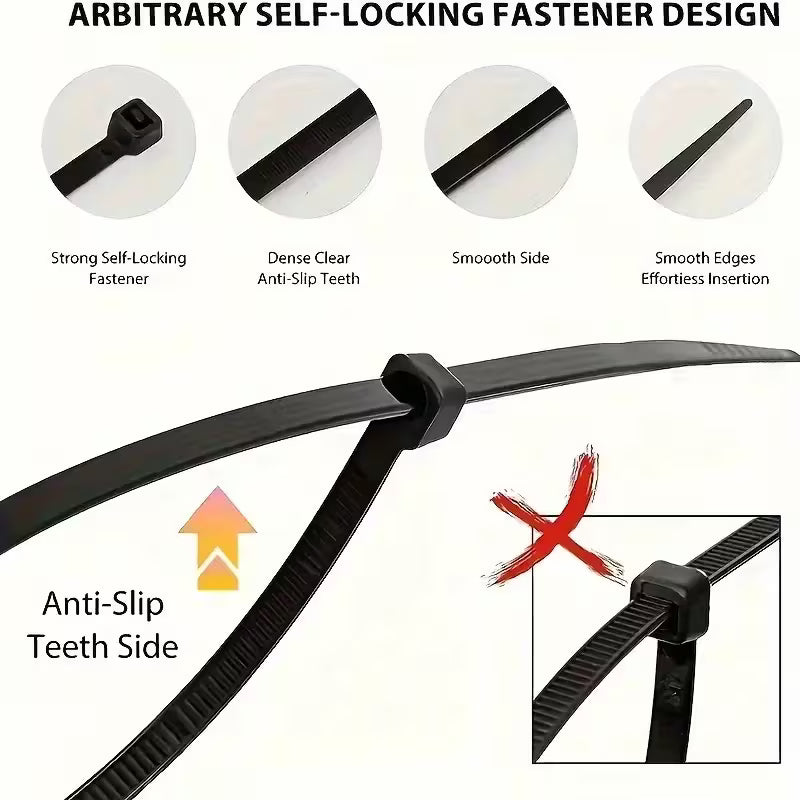 Black Nylon Cable Ties