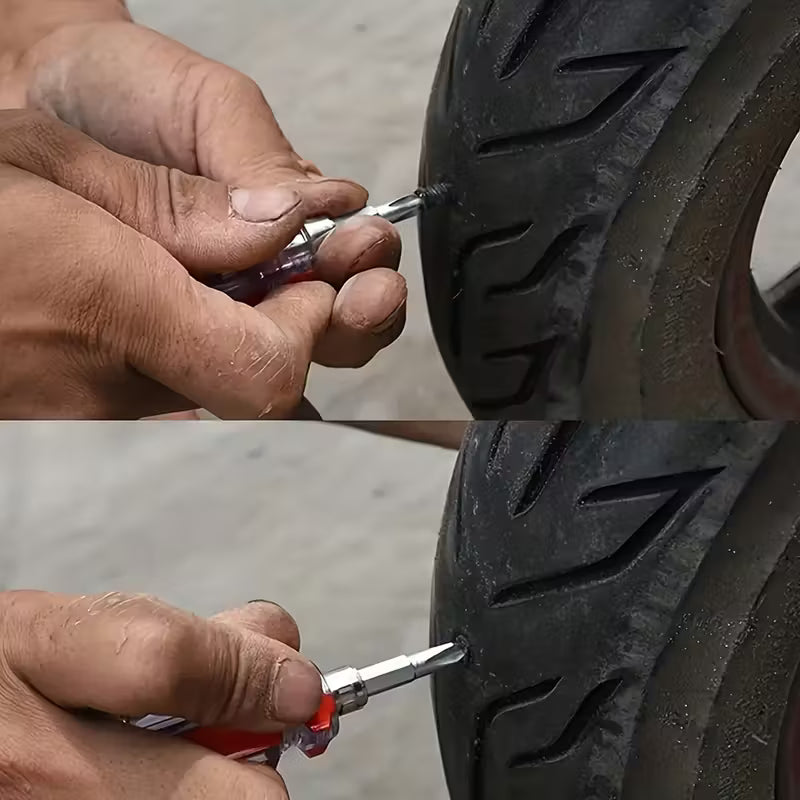 Quick tire repair kit