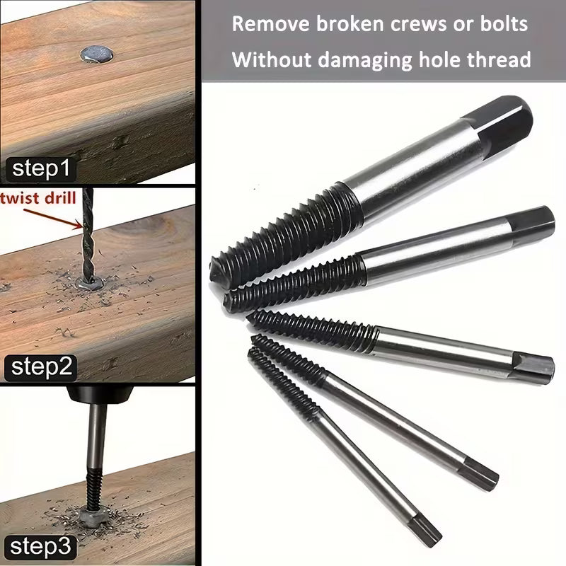 5pcs Screw Extractor Set