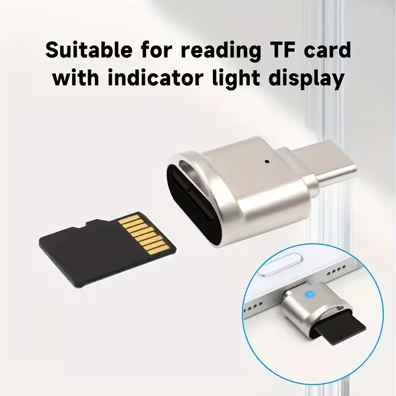 Mini USB C Micro Card Reader