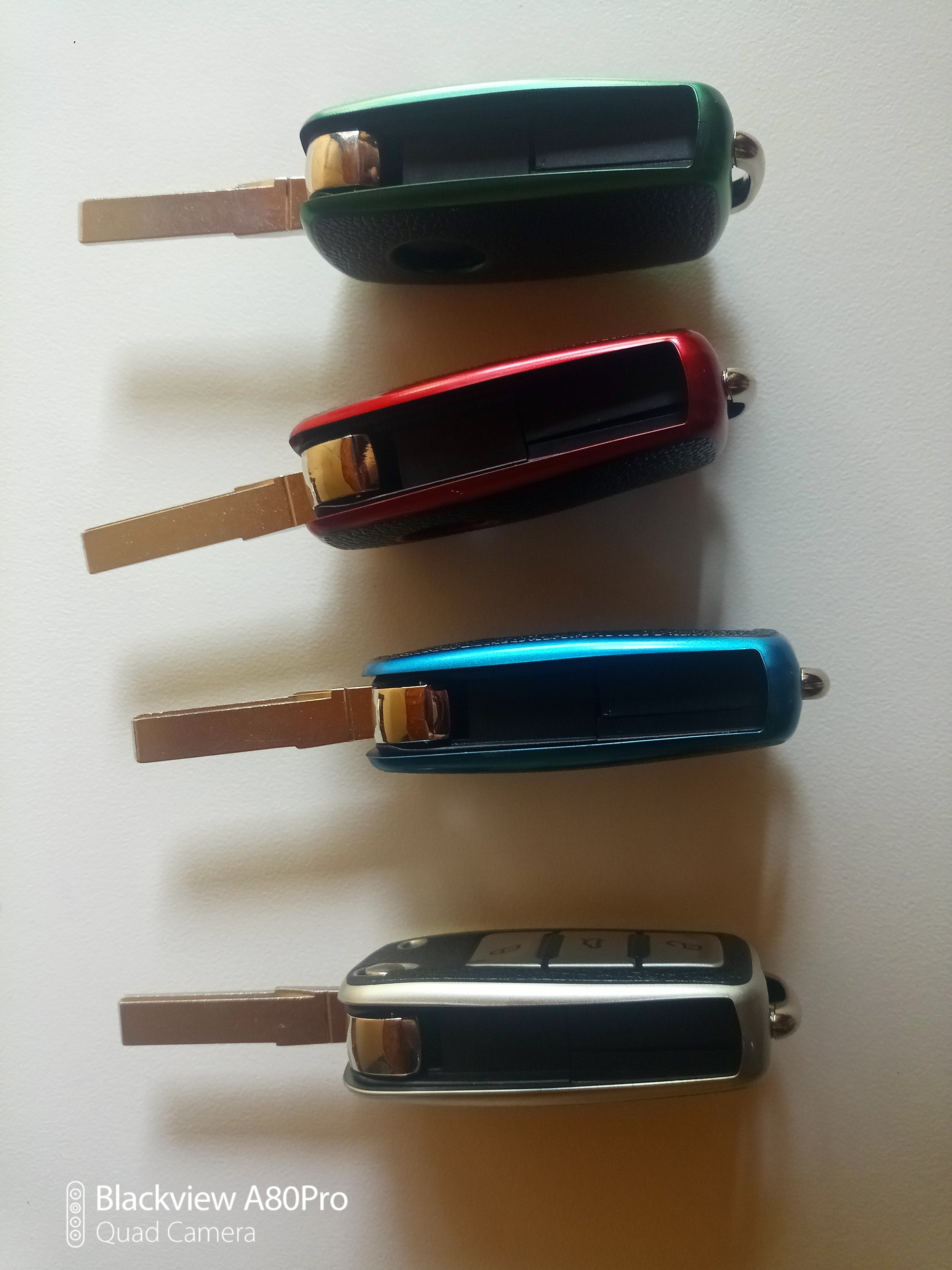 Button Folding Car Remote Key Flip Folding Key Shell Case